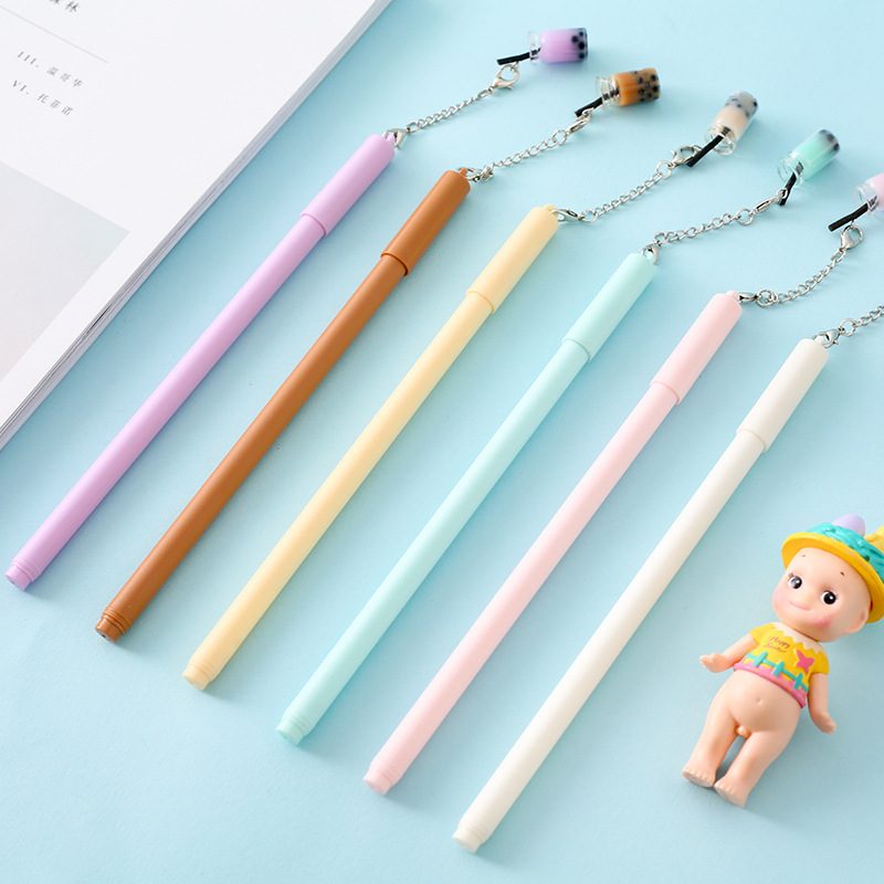 1/5/10Pcs Multicolor Unicorn Cartoon Ballpoint Pen Silicone Head Pens For Kids 