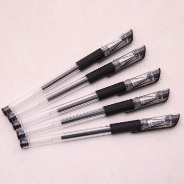 European Standard 0.5mm Gel Pen Fine Tip Smooth Writing Ink Pen