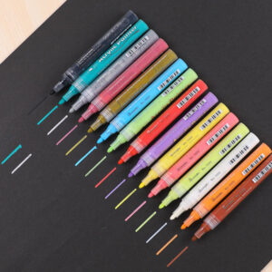 Baoke 0.5mm bullet tip gel ink rollerball pen for students and office use