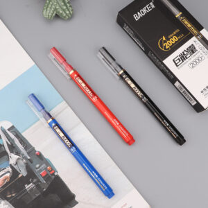 Baoke 0.5mm bullet tip gel ink rollerball pen for students and office use