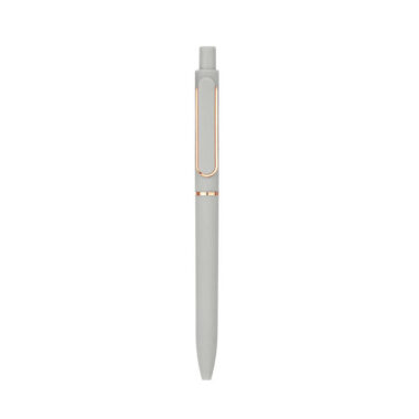 Custom click-action gel ink ballpoint pens with logo printing for office and giveaways