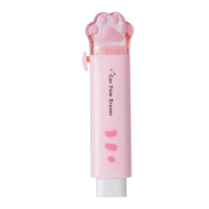 Cute retractable eraser for students with smudge-free clean erasing