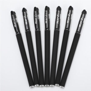 GP380 matte black gel ballpen 0.5mm for student and office writing use