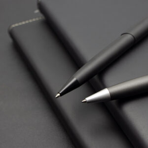 Matte metal ballpen for business office use with sleek signature design