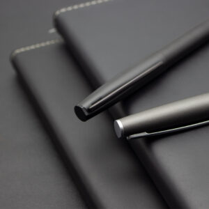 Matte metal ballpen for business office use with sleek signature design