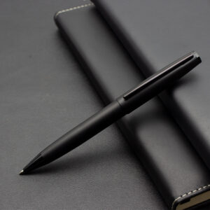 Matte metal ballpen for business office use with sleek signature design