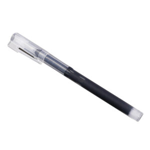 Minimalist direct ink rollerball pen for students, exams, and office writing