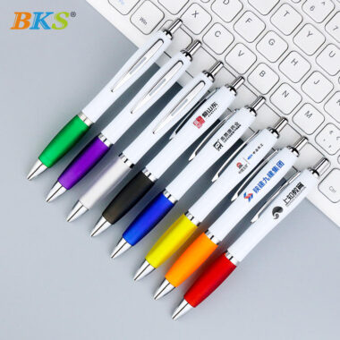Custom Smooth Plastic Ballpoint Pen for Professional Use