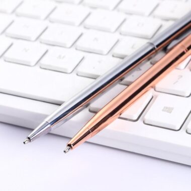 Custom Smooth Plastic Ballpoint Pen for Professional Use