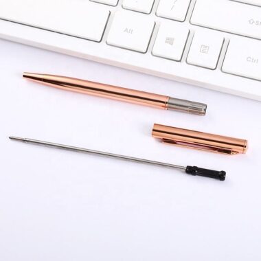 Custom Smooth Plastic Ballpoint Pen for Professional Use