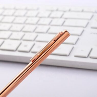 Custom Smooth Plastic Ballpoint Pen for Professional Use